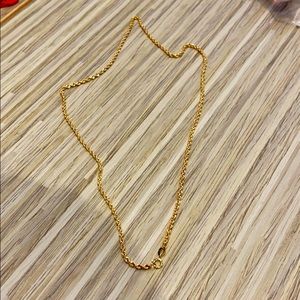 18K Gold Rope Chain